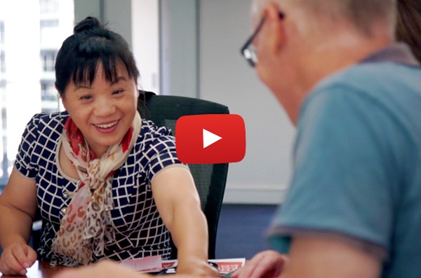 Click the still showing Agile Professional Foundation attendees to view a preview of the course on YouTube.