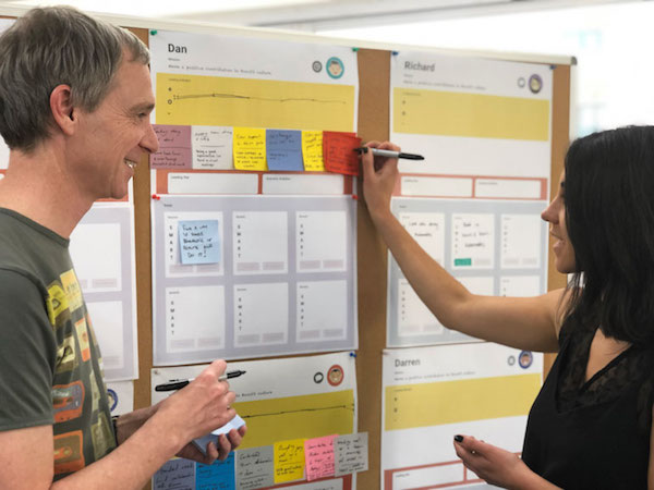 Click the photo of Boosters filling in a Culture Poster to learn more about this initiative. 