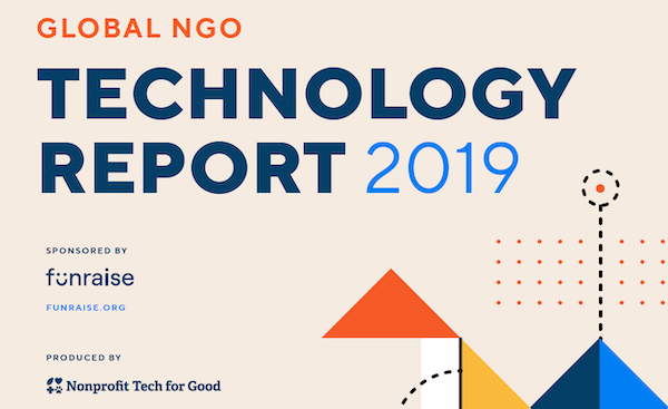 Cover of the Global NGO Technology 2019 report
