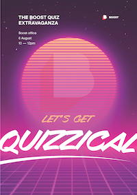 Let's get quizzical poster